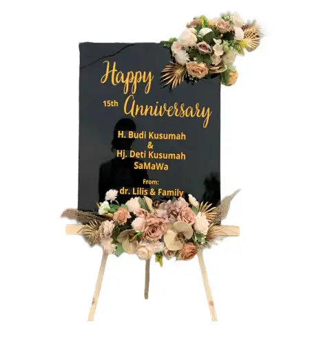 Papan Bunga Akrilik Kelua